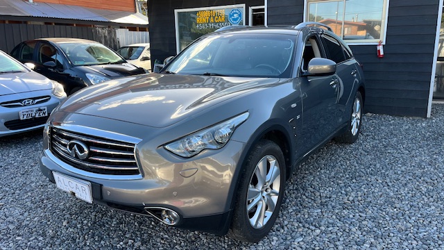 2014 Infiniti FX37 Tope de Linea